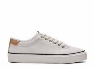 Rockfish 779 Platform Heel Canvas Women's Low-Top Sneakers White | ECZ7625XI