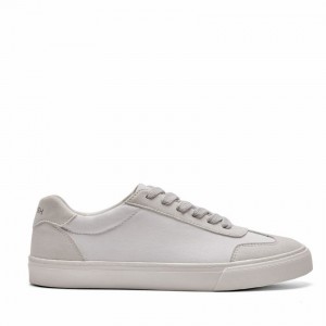 Rockfish 901 Dwr Trainers German Army Trainer Canvas Women's Low-Top Sneakers White Grey | TWF3594KE