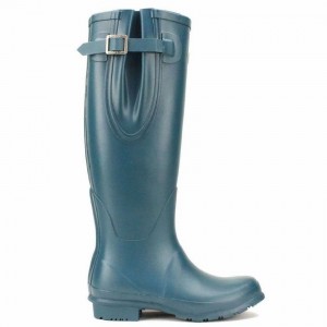 Rockfish Everyday Tall Side Adjustable Women's Wellington Boots Blue | KJO3291QH