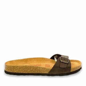 Rockfish Talulah One-strap Single Strap Women's Sandals Dark Brown | HZW8923ML