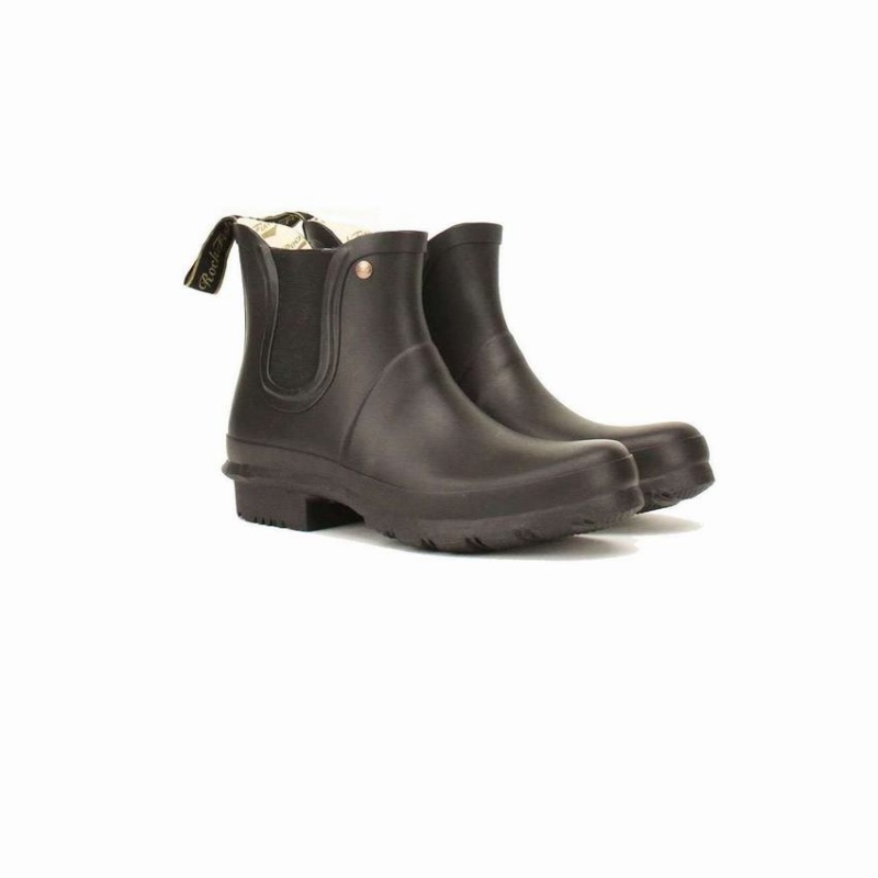 Rockfish Chelsea Ankle Men's Wellington Boots Black Brown | YIM3499XI