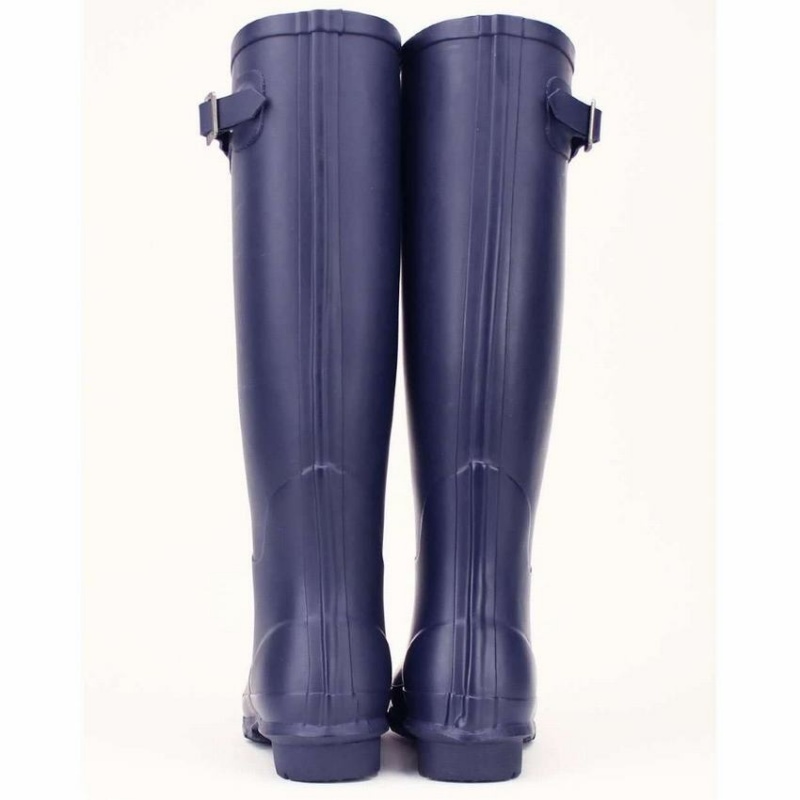 Rockfish Classic Tall Women's Wellington Boots Navy Blue | RYX8773DX