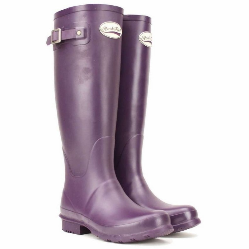 Rockfish Classic Tall Women's Wellington Boots Purple | MIA10045KT