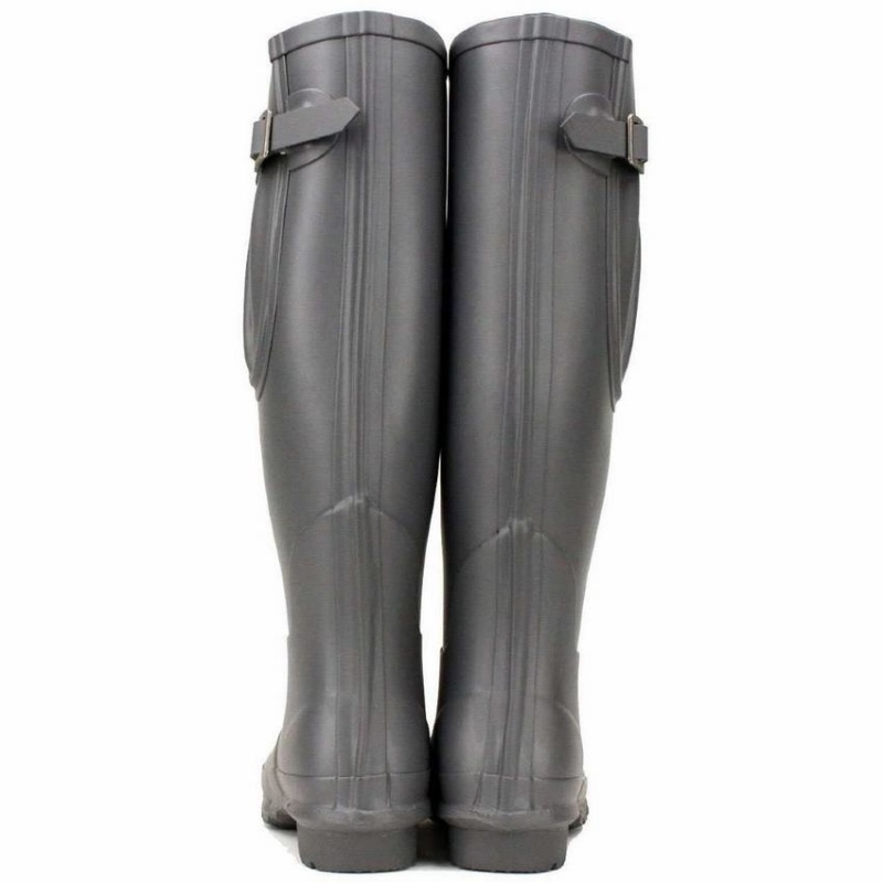 Rockfish Everyday Tall Side Adjustable Women's Wellington Boots Grey | JAA4599KD