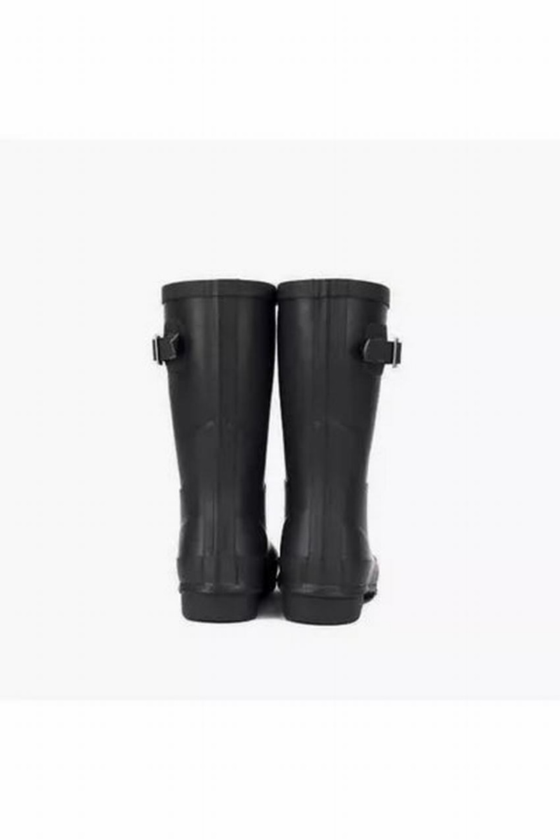 Rockfish Three Quarter Short Women's Wellington Boots Black | QYK9215AJ